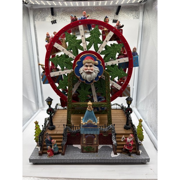 carole towne Other - Carole Towne Krause Ferris Wheel 2015 Animated Christmas Village Lights Music